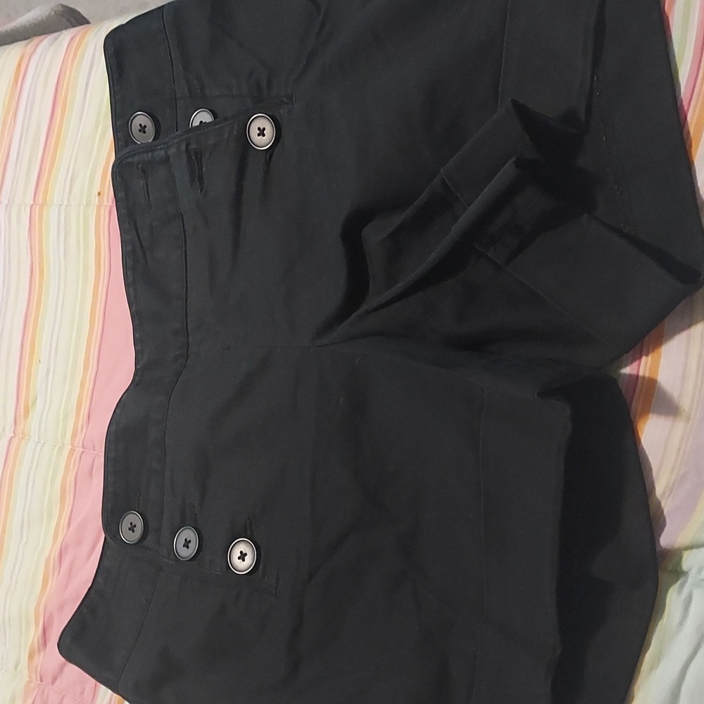 Express black shorts 8